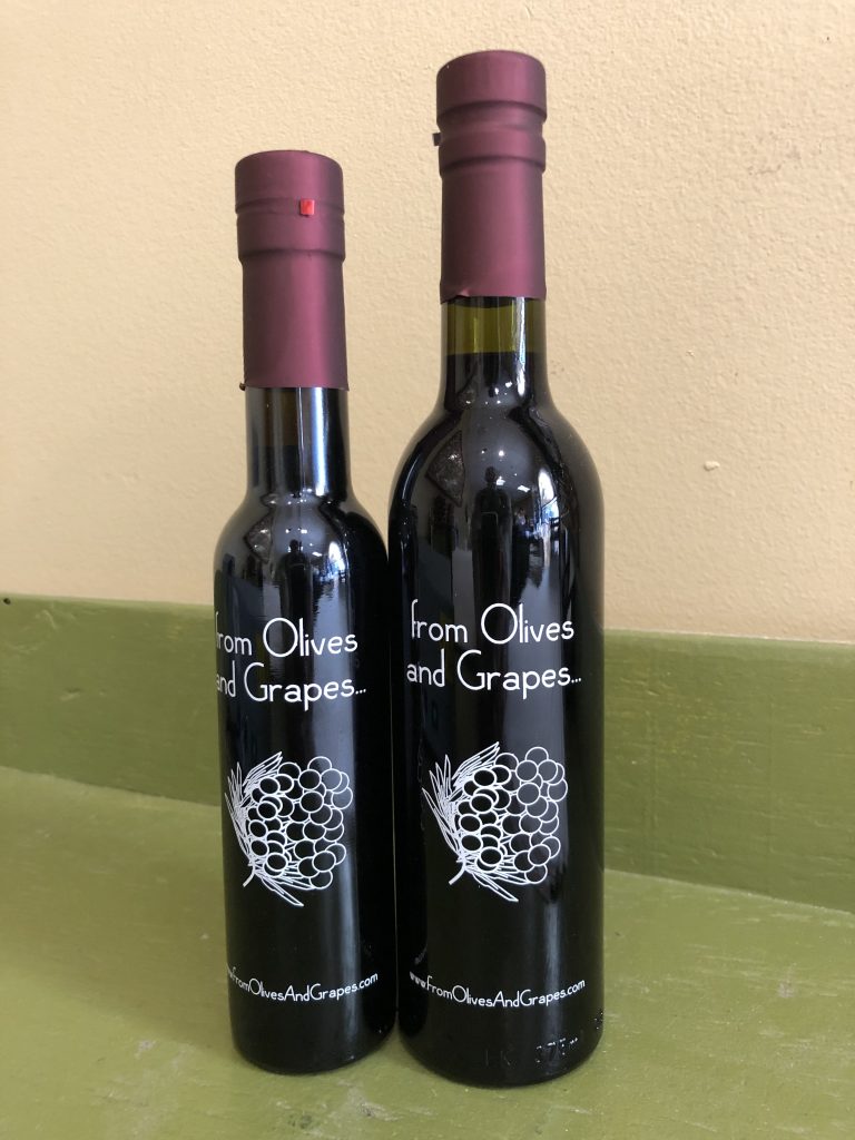 Dark Chocolate Balsamic Vinegar From Olives and Grapes
