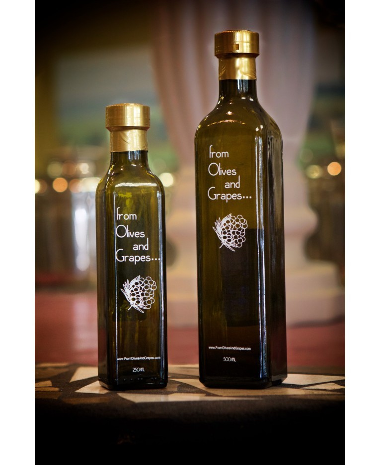 Olive Wood Smoked Olive Oil From Olives and Grapes