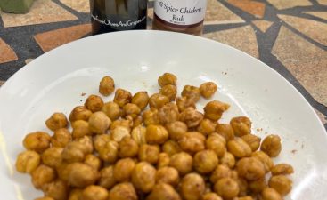 Roasted Chickpea with 18 Spice Chicken Rub