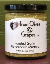 Roasted Garlic Horseradish Mustard