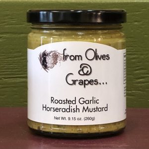 Roasted Garlic Horseradish Mustard