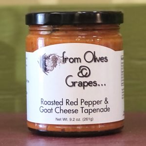 Roasted Red Pepper & Goat Cheese tapenade