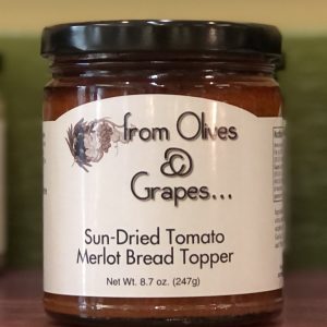 Sun-Dried Tomato Merlot Bread Topper