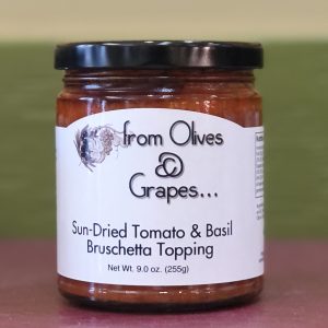 Sun-Dried Tomato & Basil Bruschetta Topping