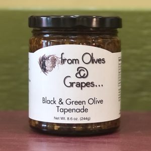 Black and Green Olive Tapenade "Gluten-Free"