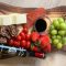 Charcuterie board with Dark Balsamic