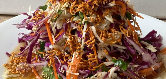 Crunchy Tropical Slaw