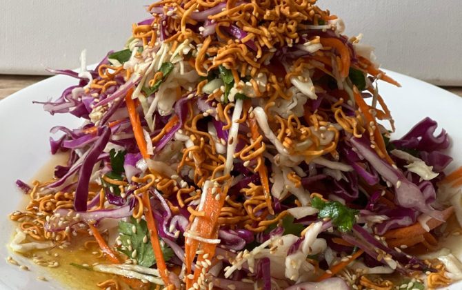 Crunchy Tropical Slaw
